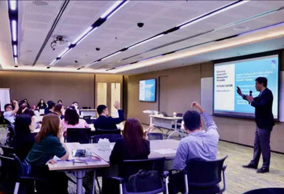 บรรยากาศการอบรม Stakeholder Management